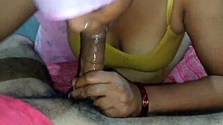 Indian Bhabhi Sucks BBC Cumshot
