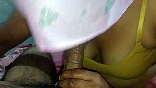Indian Bhabhi Sucks BBC Cumshot