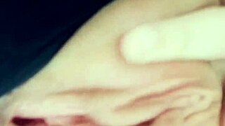 Brunette Milf Teasing Her Pussy Solo