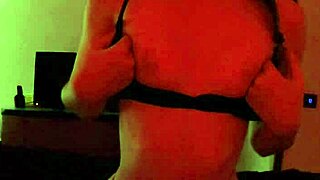 Passionate Sex in Red Room Ends with Cum in Mouth 😋