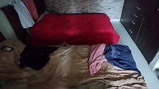 she catches me spying in the bathroom and makes me fuck her big ass