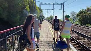 Four Feminists Prove to the Girl That She Should Let Them Fill Her Holes with Sperm