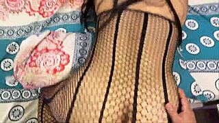 Horny milf stepmom with huge ass and stepson