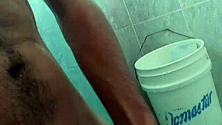 Latina Amateur Masturbates Before Bathing To Go Out