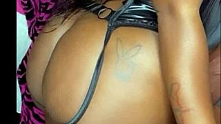 Ebony Stepsister Sucks 11 Inches Bbc