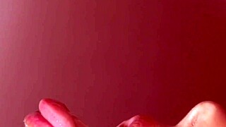 Pretty Japanese girl feels pleasure giving close-up blowjob in porn story