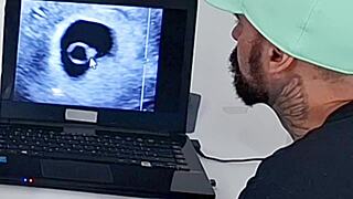 corno takes wife to gynecologist for ultrasound!