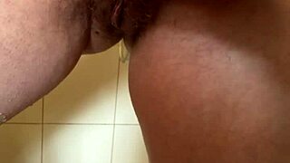 he loves to play with my hairy pussy