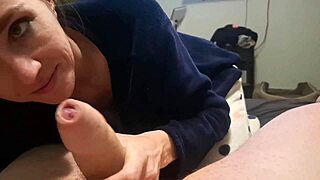 Swallowing Cum After Delicious Blowjob