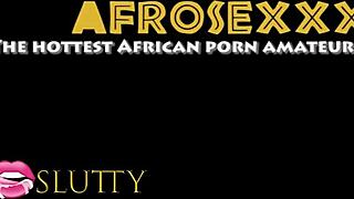 Intense Emotions In Ebony Foursome With Three Girls And One Guy