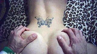 Glasses cam azn blonde meets Maxxx Loadz behind the scenes