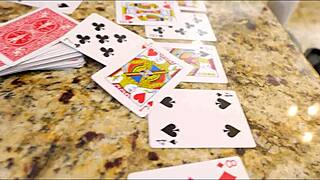 Strip Poker with Stepmom Coco Vandi