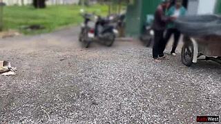 Public agent picks up hottie for sex on first date