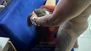 wife has sex with tattoo artist in front of cuckold husband
