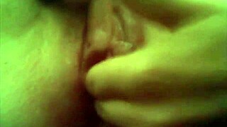 margossita home alone fingers herself to real orgasm masturbating