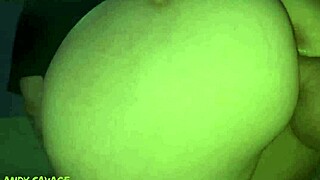 Big ass milf gets huge cumshot pov doggystyle 😈
