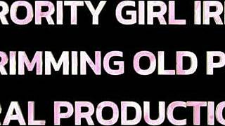 Spanish Beauty Irina Cage Pounded Hard