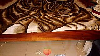 Prep on set for upsidedown deepthroat