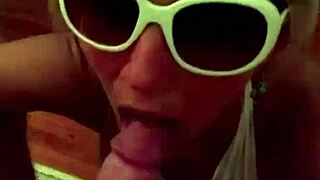 dagfs hot blonde drains dick jizz