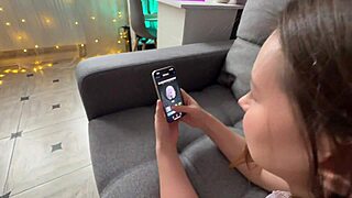 Hot Amateur Couple Engages In Intense Doggystyle Fucking With Natural Tits On Display.