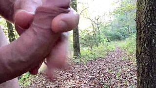 Clitlicker662 - Update 11 - Img 1170 - Oct 11 2024 Exhibitionists Flashing in Forest Outdoor