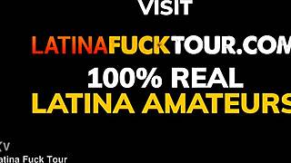 tiny colombian teen gets railed by executive after first day at work