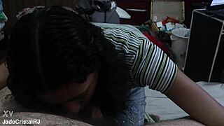 Jade pleases her husband so she can fuck the neighbor, trailer 01