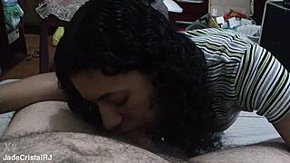 Jade pleases her husband so she can fuck the neighbor, trailer 01