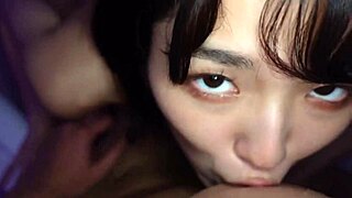 Part1 Fresh Squirting Nozomi-Chan Craves Blowjob All Night!