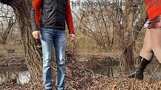 Touching My Stepmother In Laws Wet Pussy Outdoors