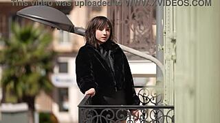 Abby 20 fresh casting with deepthroat and cum in mouth