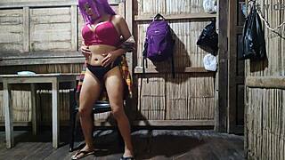 madrastra seductora starts hot dance waiting for university stepson to arrive for exclusive real porn sex