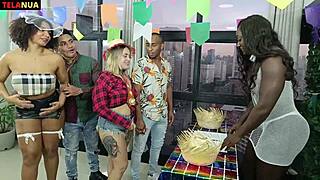 Traitorous Wedding Planner Seduces Brides With Big Black Cock!