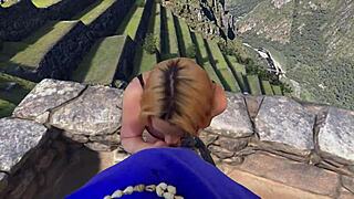 Getting Dick Sucked While Atop Machu Picchu In Vr
