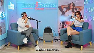 colombian loren takes on the 100 fuck machine, hitting 7 orgasms on juanbustospodcast