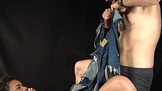 Hard Fucking Stepsister After Breaking Jeans