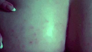 Man Interacts With Mature Women In A Suggestive Manner During Intimate Encounter