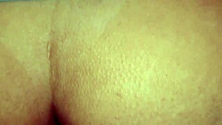 My husband caught me masturbating, so he punished me by fucking my big ass hard