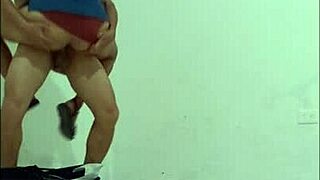 Hospital Cleaner Seduced By Nurse, Condoms On For Rough Office Fuck!