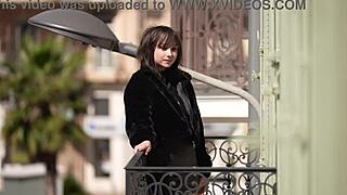 Abby 20 fresh casting with deepthroat and cum in mouth