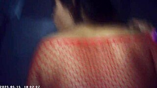 Behind the scenes, glasses cam captures hardcore pussy pounding