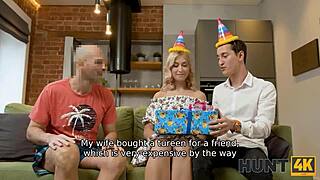 bf profits from girlfriend's sex with friend in hunt4k