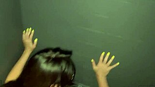 i met this beautiful brunette cougar in a restaurant and we ended up fucking rough with deepthroat and dirty talk