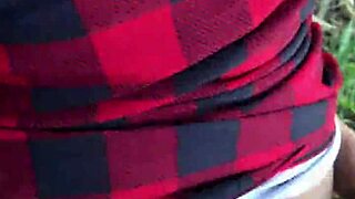 I called him onto the property and we fucked wildly in the woods