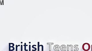 British Blonde Student Smoking Joi In Lingerie For Jerk Off Instructions!