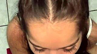 Sucking Wellington Prado's veiny cock and making it all slobbery before he fucks me is such a turn-on