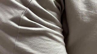 at night my pregnant stepmom is bored without her husband and she does not ask permission to ride my cock