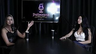 Anabele Nogueira Inserts Bottle In Pussy For Platforms