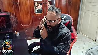 Friend calls to fuck wife's ass