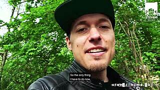 Anal Sex for Filthy Silicone MILF Julia in Outdoor Public Scene